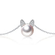 DearFriend Silver - Pearl Sterling Silver Pendant Necklace