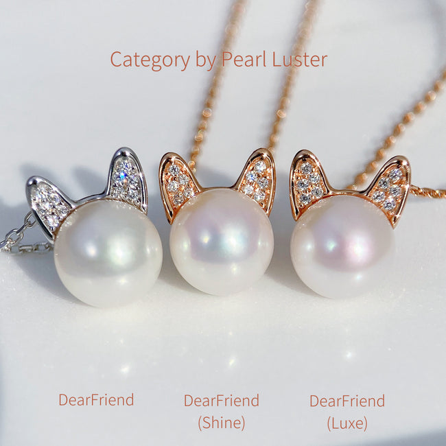 DearFriend Silver - Pearl Sterling Silver Pendant Necklace