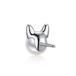 Aura Silver - Pearl Sterling Silver Stud Earrings