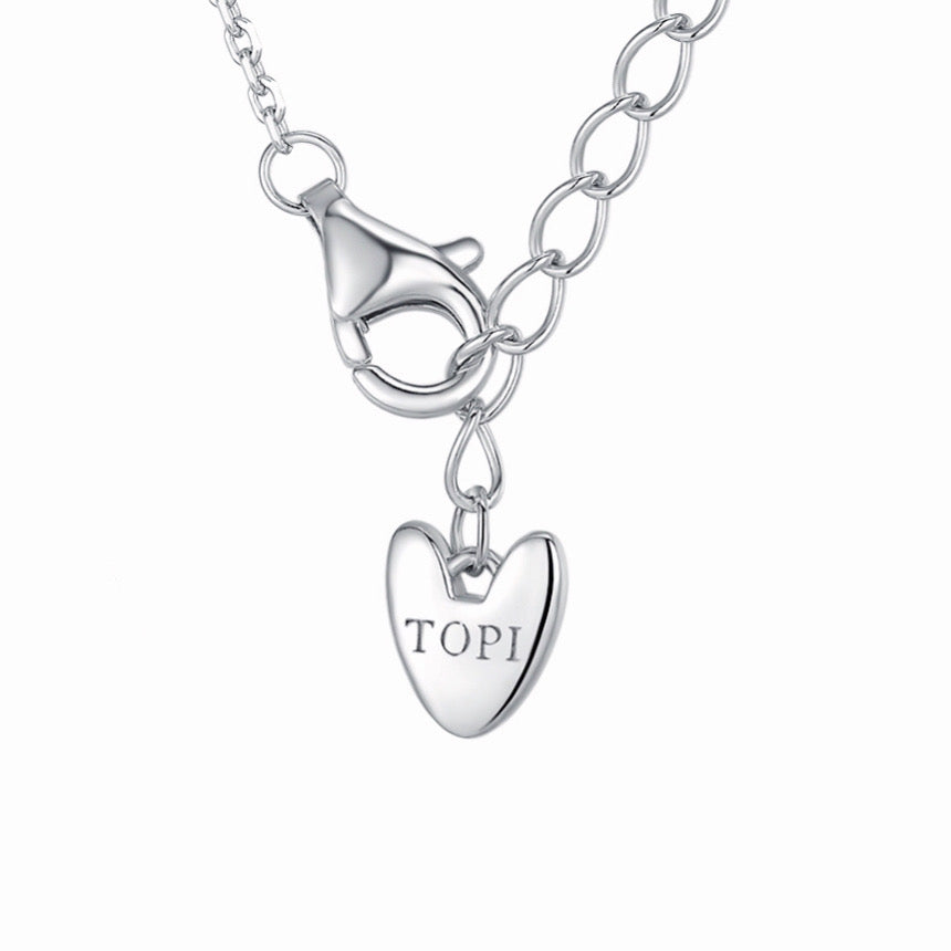 DearFriend Silver - Pearl Sterling Silver Pendant Necklace